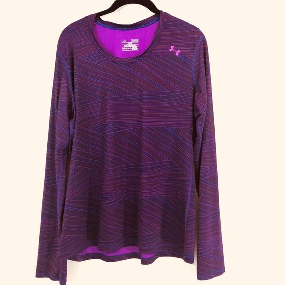 Under Armour Tops - Under Armour Woman’s Sz XL/TG/EG Fitted Top Heat